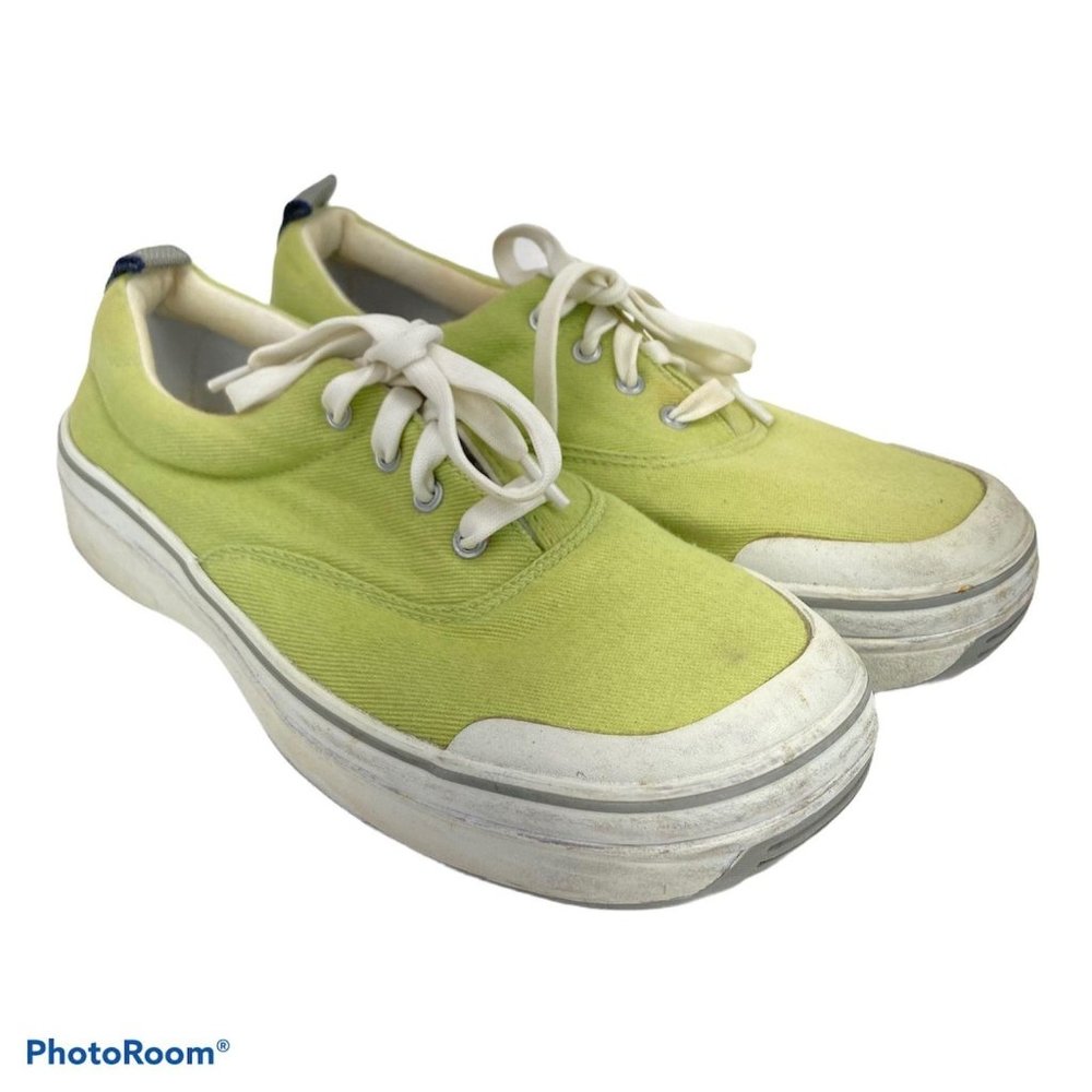 Keds Stretch Green Lace Up Shoes 8.5